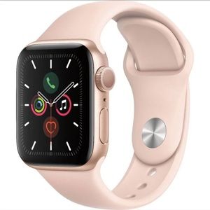 Apple Watch Series 5 in rose gold!